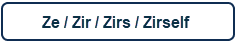 Ze/Zir/Zirs/Zirself